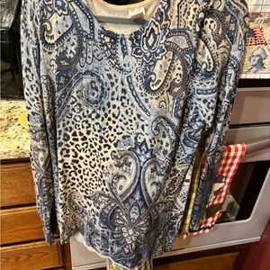 Chicos size 3, cute sweater.